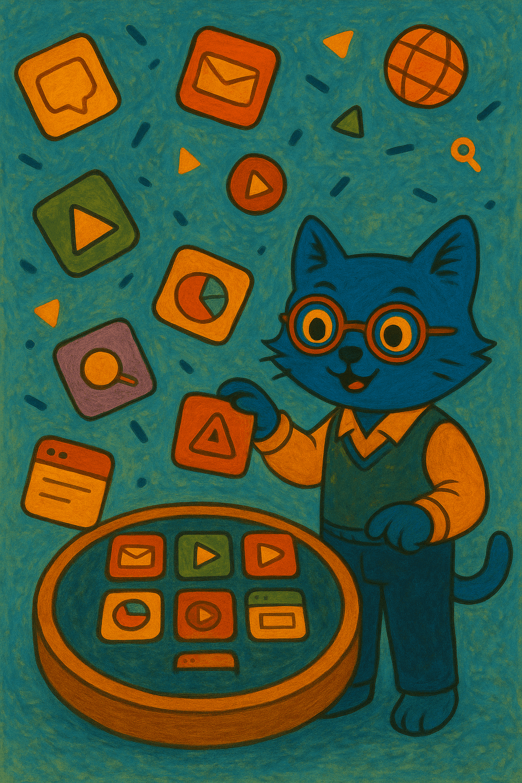 Libreria di app organizzata