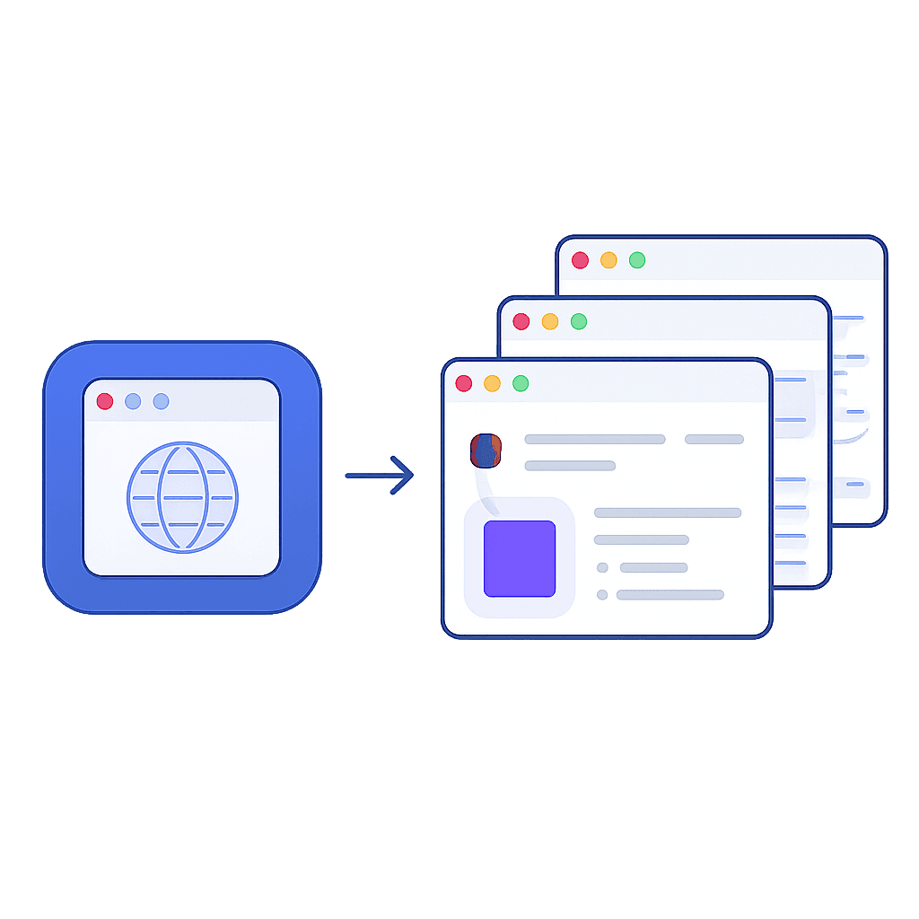 Browsers específicos para sites